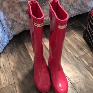 Hunter rain boots